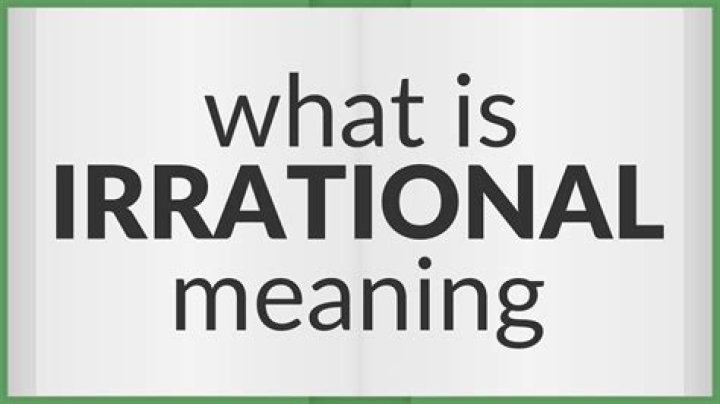Irrational Meaning YouTube